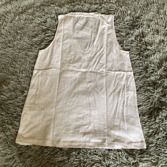 MADEWELL cherry embroidered whisper cotton tank - Picture 5 of 8